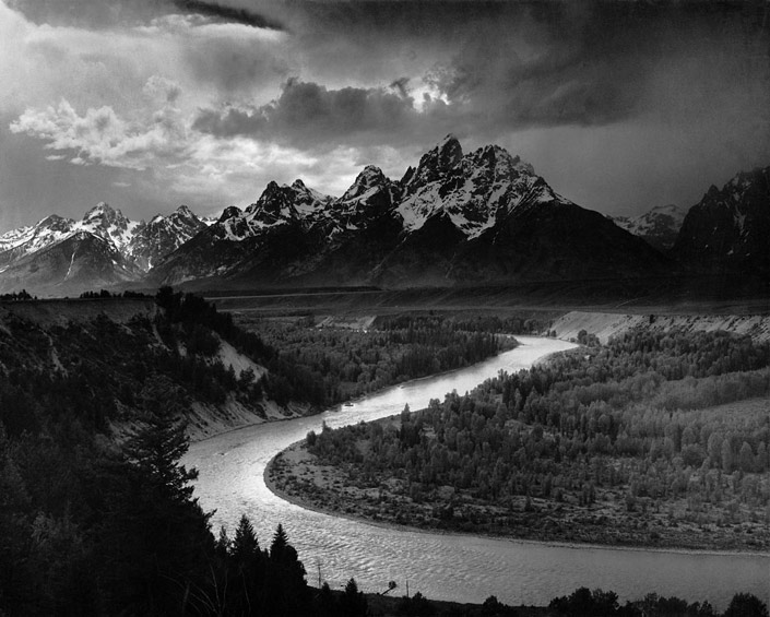 Ansel Adams’ The Tetons and the Snake River